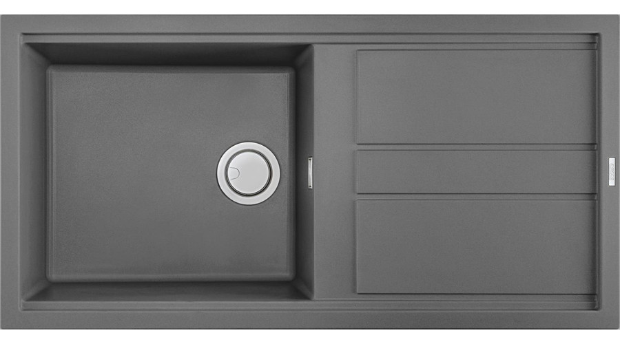 Image of Elleci Best 480 M73 Titanium színű metaltek gránit mosogatótálca SAJÁT KÉSZLET!