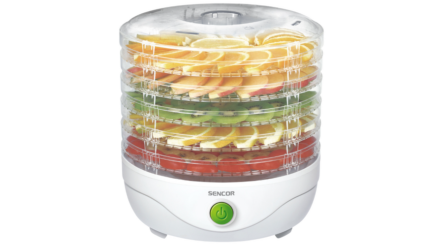 Image of SENCOR SFD 750WH GYÜMÖLCSASZALÓ - SAJÁT KÉSZLET - UTOLSÓ BEMUTATÓTERMI DARAB!