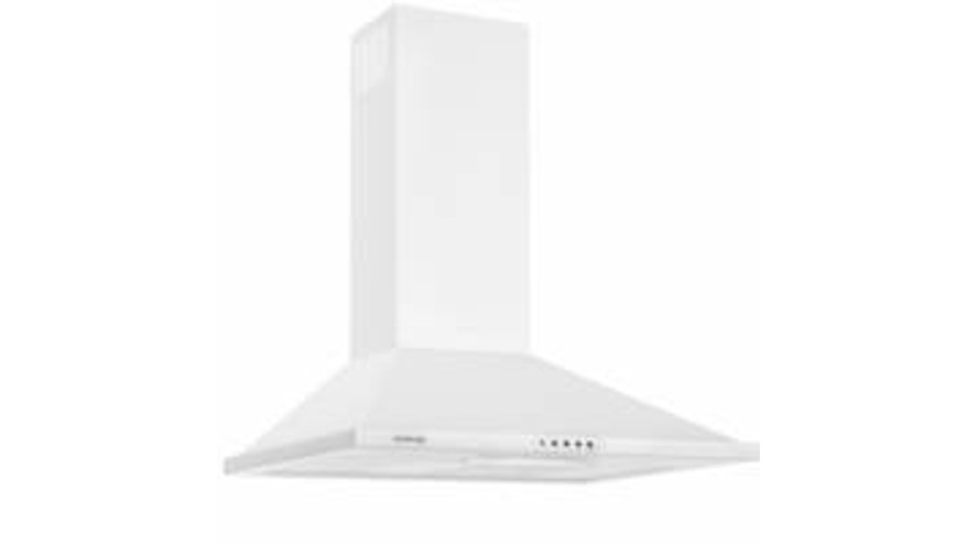 Image of Silverline TRICOL 2240 Fehér kürtős páraelszívó alumínium zsírszűrővel 50cm D SAJÁT KÉSZLET! BEMUTATÓTERMI DARAB