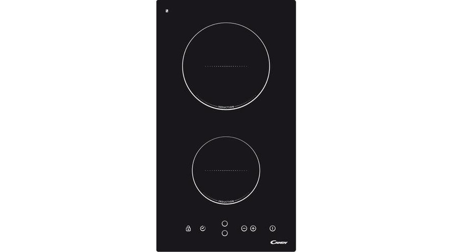 Image of Candy CDIC 30 Fekete beépíthető érintőkijelzős indukciós dominó főzőlap - SAJÁT KÉSZLET!