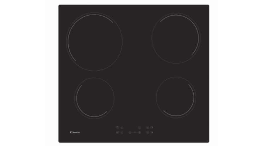 Image of Candy CC 64 CH Fekete érintővezérléses üvegkerámia főzőlap időzítővel SAJÁT KÉSZLET - UTOLSÓ DARAB!
