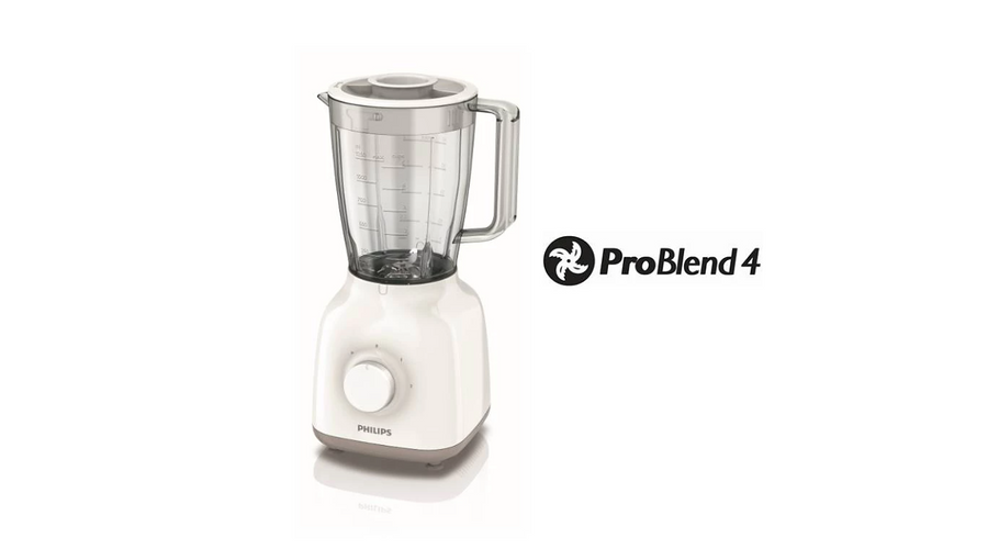 Image of PHILIPS HR2100/00 TURMIXGÉP-FEHÉR - SAJÁT KÉSZLET - BEMUTATÓTERMI UTOLSÓ DARAB!