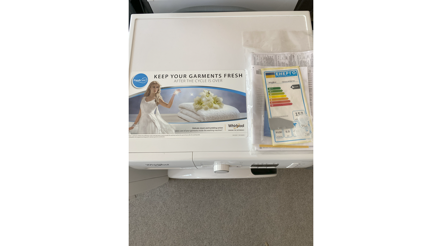 Image of WHIRLPOOL FWL61283W EU SZABADONÁLLÓ ELŐTÖLTŐS MOSÓGÉP BEMUTATÓTERMI DARAB!