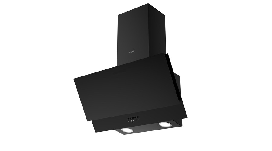 Image of Vivax CHO-60CSA070A döntött ernyős fekete páraelszívó 60cm SAJÁT KÉSZLET!