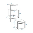 Beko BIM-25400XMS beépítési méret