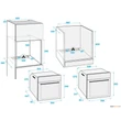 Beko BIM-25301X beépítési méret