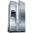 Bosch KAG90AI20 Inox Side by side hűtőszekrény jégadagolóval NO FROST 359/163L A+ 