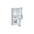 BOSCH KGE49KL4P Inox alulfagyasztós kombinált hűtőszekrény 302/111L A+++