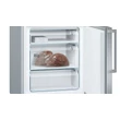 BOSCH KGE49KL4P Inox alulfagyasztós kombinált hűtőszekrény 302/111L A+++