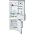 BOSCH KGN49AI31 Inox alulfagyasztós kombinált hűtő NO FROST 330/105L A++