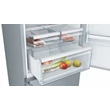 BOSCH KGN39VI45BOSCH KGN56XI40 Inox alulfagyasztós kombinált hűtő NO FROST 330/105L A+++Inox alulfagyasztós kombinált hűtő NO FROST 279/87L A+++