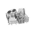 BOSCH SMI46AS04E félig beépíthető mosogatógép inox külső vezérlővel 12 teríték A++