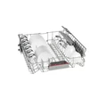 Bosch SME46MX23E Teljesen beépíthető mosogatógép VarioHinge zsanér 14 teríték A++