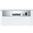 Bosch SMI25AS00E Félig beépíthető mosogatógép inox külső vezérlőpanellal 12 teríték A+