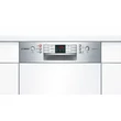 Bosch SPI46IS07E Félig beépíthető keskeny mosogatógép inox külső vezérlővel 9 teríték A++