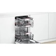 Bosch SPI66TS01E Félig beépíthető mosogatógép digitális kijelzővel 45cm 10 teríték A+++ 