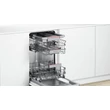 Bosch SPV46MX02E Teljesen beépíthető keskeny mosogatógép VariFlex 10 teríték A+