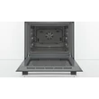Bosch HBA514ES1 Inox beépíthető 3 szintes sütő 3D légbefúvással digitális kijelzővel 68L A