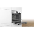 Bosch HBA514ES1 Inox beépíthető 3 szintes sütő 3D légbefúvással digitális kijelzővel 68L A