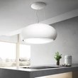 Elica SEASHELL IX/F/80 Fényes metál színű függesztett design  sziget páraelszívó 80cm