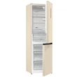GORENJE NRK6192AC4 Alulfagyasztós kombinált hűtő, bézs, 185 cm, A++