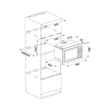 FRANKE FMW 250 SM G XS beépíthető inox mikrohullámú sütő LCD kijelzővel 25L 900W