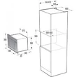 Gorenje by strack BM251ST Beépíthető mikrohullámú sütő