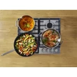Gorenje GW641X Inox 4 égős beépíthető gázfőzőlap Wok égővel mokka tartóval 