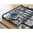 Gorenje GW641X Inox 4 égős beépíthető gázfőzőlap Wok égővel mokka tartóval 
