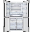 Gorenje NRM9181UX inox 4 ajtós inverteres kombinált hűtőszekrény No Frost 359/180L A+