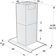 Gorenje IIHT953S2XGB Inverteres sziget páraelszívó programozható elszívási idő 90cm A+