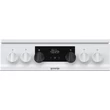 Gorenje K5341WH-B Fehér gáztűzhely teleszkópos sütősínnel ICONLED kijelzővel 70L