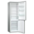 Gorenje RK612PS4 Ezüst alulfagyasztós kombinált hűtőszekrény NO FROST 229/97L A++