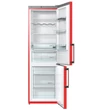 GORENJE RK 6192 ERD Alulfagyasztós kombinált hűtőszekrény piros színben 225/94L A++