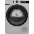 GORENJE DE82ILA/G Alu színű hőszivattyús szárítógép érintős LED kijelzővel 8kg A++