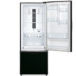 HITACHI B500PRU6.GBK Fekete üveg kombinált hűtőszekrény No Frost DualCooling 308/107L A+