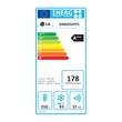 LG GBB60SAYFE Digitális Kombinált Inox Hűtő No Frost A+++