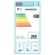 LG GBF60NSFZB Kombinált Vízadagolós Inox Hűtő No Frost