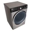 LG F4J9JH2T Elöltöltős Gőz mosó - szárítógép Inox