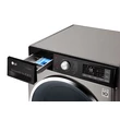 LG F4J9JS2T Elöltöltős Gőzmosógép Inox A+++-40%