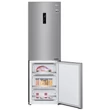 LG GBB71PZDZN Inox kombinált alulfagyasztós hűtő kijelzővel No Frost wifi 234/107L A++
