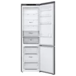 LG GBB72PZEZN Digitális alulfagyasztós kombinált inox hűtőszekrény NoFrost 277/107L A++