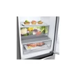 LG GBB72PZEZN Digitális alulfagyasztós kombinált inox hűtőszekrény NoFrost 277/107L A++