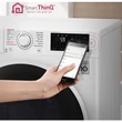 LG F4J6TG0W  inverteres gőz mosó-szárítógép LED kijelzővel töltetérzékelő NFC 8/5kg A