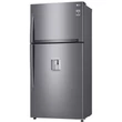 LG GTF916PZPZD Felülfagyasztós Inox Hűtőszekrény NoFrost A++