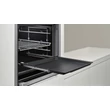 NEFF B55VS24N0 Fekete/inox Önállóan beépíthető sütő kijelzővel VarioSteam®-mel 71L A