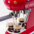 Smeg ECF01RDEU 50-es évek retro kávéfőző - Piros