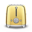 SMEG TSF01GOEU Retro 2 szeletes kenyérpirító - arany