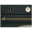 Smeg SF800AO Colonial beépíthető rusztikus antracit/bronz sütő analóg órával 70L A