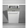  TEKA DW 455S Félig beépíthető keskeny mosogatógép gyors program 10 teríték 45cm A+